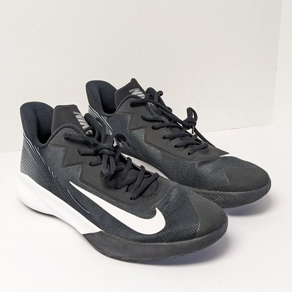 Nike Precision IV Basketball Sneakers, Black, Men´s...